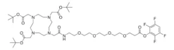 DOTA-трис(TBE)-амидо-dPEG4-TFP эфир