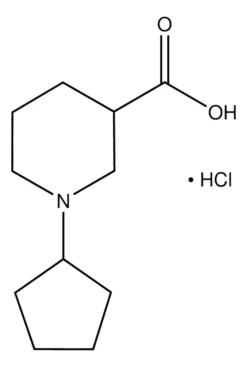 Гидрохлорид 1-циклопентилпиперидин-3-карбоновой кислоты