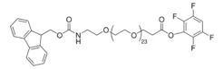 Эфир ТФП Fmoc-N-амидо-дПЭГ 24