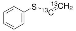 Фенилвинилсульфид с изотопной меткой 1,2-¹³C₂