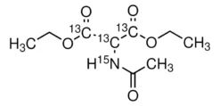 Диэтилацетамидомалонат-¹³C₃, ¹⁵N