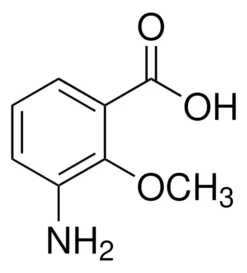 3-Амино-2-метоксибензойная кислота