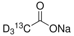 Ацетат натрия-2-¹³C,d₃ (99% ¹³C, 50-60% D) для спектроскопии