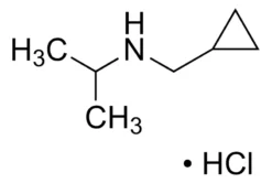 Солянокислый N-изопропил(циклопропилметил)амин