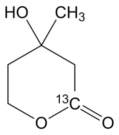 Мевалоно-1-<SUP>13</SUP>C-лактон