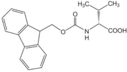 Фмок-D-валин для СППС, >98%, CAS 84624-17-9