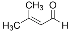 3-Метилкротональдегид