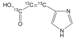 Цис-уроиновая кислота-1,2,3-¹³C₃