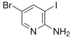 2-Амино-5-бром-3-иодпиридин