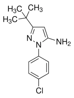 3-трет-Бутил-1-(4-хлорфенил)-1H-пиразол-5-амин