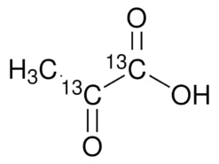 Пировиноградная-1,2-¹³C₂ кислота