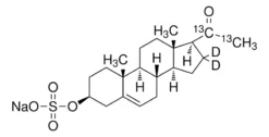 Сульфат прегненолона-20,21-<SUP>13</SUP>C<SUB>2</SUB>-16,16-d<SUB>2</SUB> натрия