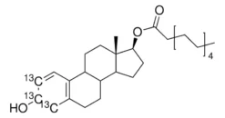 Раствор 17β-эстрадиол-2,3,4-13C3 17-ундеканоата