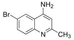 4-Амино-6-бром-2-метилхинолин