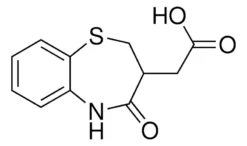 Уксусная кислота (4-оксо-2,3,4,5-тетрагидро-1,5-бензотиазепин-3-ил)