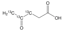Левулиновая кислота-3,4,5-¹³C₃