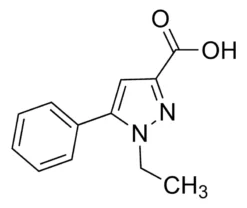 3-Карбокси-1-этил-5-фенилпиразол