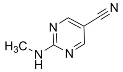 2-(Метиламино)-5-пиримидинкарбонитрил