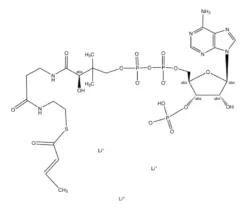 Кротонил кофермент A трилитиевая соль