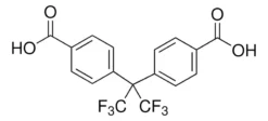 Бензойная кислота 4,4′-(гексафторизопропилиден)бис