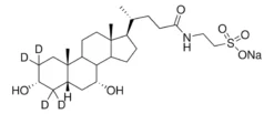 Натриевая соль тауродезоксихолевой кислоты-2,2,4,4-d4 в растворе
