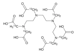 Тетрауксусная кислота триэтилентетрамина-N,N,N′,N′,N′′,N′′-гекса(уксусная-2-¹³C кислота)