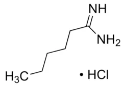 Гексанимидамин гидрохлорид