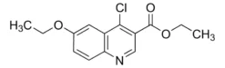 Этиловый эфир 4-хлор-6-этоксихинолин-3-карбоновой кислоты