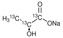 Раствор лактата натрия L-лактат-¹³C₃