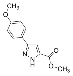 Метиловый эфир 3-(4-метоксифенил)-1H-пиразол-5-карбоновой кислоты