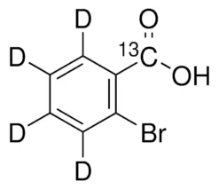 2-Бромбензойная кислота-α-¹³C,3,4,5,6-d₄