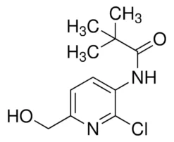 N-(2-Хлор-6-(гидроксиметил)пиридин-3-ил)пиваламид