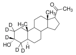 Раствор аллопрегнанолона-2,2,3,4,4-d<SUB>5</SUB>