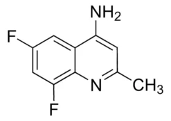 4-Амино-6,8-дифтор-2-метилхинолин