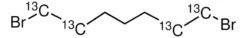 1,7-Дибромгептан-1,2,6,7-¹³C₄