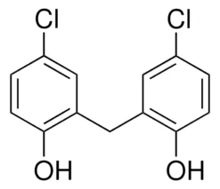 Бис(5-хлор-2-гидроксифенил)метан
