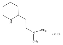 N,N-диметил-2-(пиперидин-2-ил)этанамин дигидрохлорид