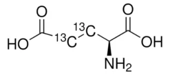 L-Глутаминовая кислота-3,4-¹³C₂
