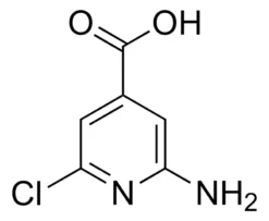 2-Амино-6-хлорпиридин-4-карбоновая кислота