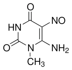 6-Амино-1-метил-5-нитрозоурацил