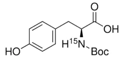 N-(трет-Бутоксикарбонил)-L-тирозин-¹⁵N