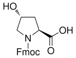 Фмок-Hyp-OH (ФМОК-транс-4-гидроксипролин)