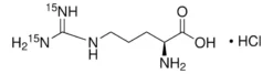 L-Аргинин-(гуанидинимино-¹⁵N₂) гидрохлорид