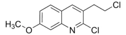 2-Хлор-3-(2-хлорэтил)-7-метоксихинолин