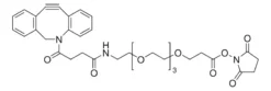 N-Гидроксисукцинимидиловый эфир дибензоциклооктина-PEG4