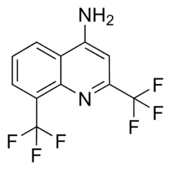 4-Амино-2,8-бис(трифторметил)хинолин