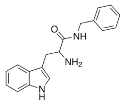 2-Амино-N-бензил-3-(1H-индол-3-ил)пропанамид
