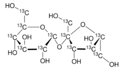 Сахароза-¹³C₁₂ 99% (ХЧ, для метаболизма и ЯМР)