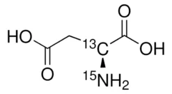 L-аспарагиновая кислота-2-¹³C,¹⁵N