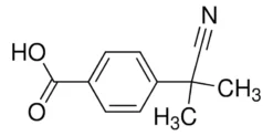 4-(2-цианопропан-2-ил)бензойная кислота